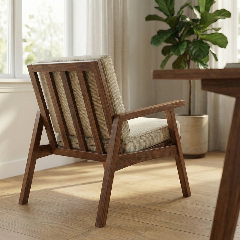 Embrace chair back view